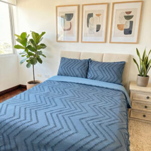 duvet textura pelo corto azul marino