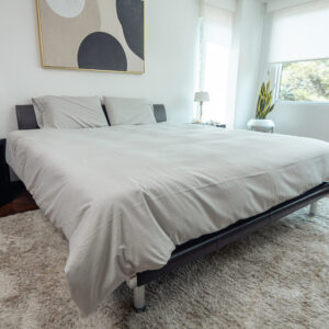 duvet básico plomo claro