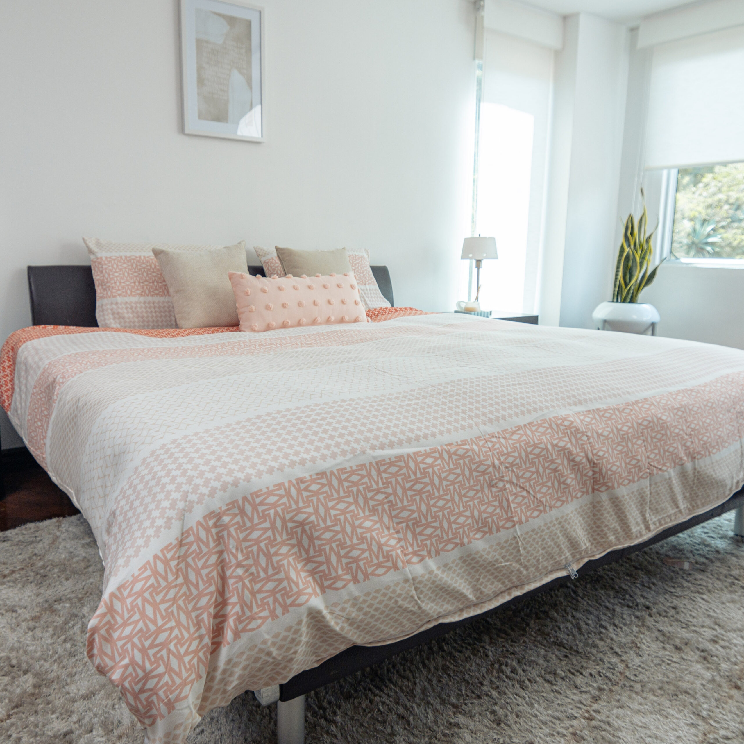 duvet elemental blanco con flor coral duvet elemental blanco con flor coral