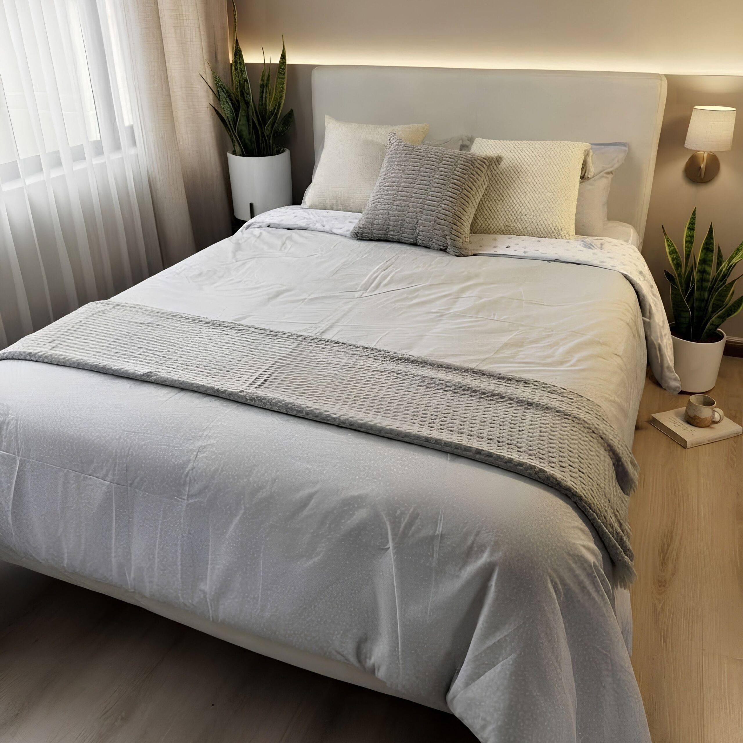 280 duvet premium reversible estampado puntos plomos:reverso lunares gris 280 duvet premium reversible estampado puntos plomos:reverso lunares gris