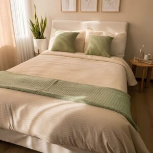 Home 282 duvet relieve ondulado nude